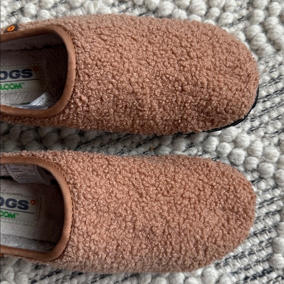 Bogs Snowday II Slipper Teddy Brown Women’s Size 7 | Fleece Slip-On Shoes Mules - Picture 3 of 10